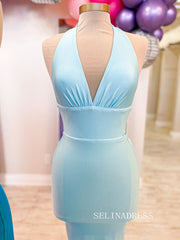 Mermaid Hater Simple Satin Cheap Long Prom Dress lpk905|Selinadress