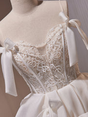 A-line Sweetheart White Homecoming Dress Cute Graduation Dress Short Prom Dress KTS017|Selinadress