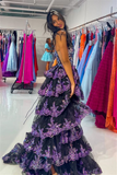Chic Elegant A-line Lace Sequins Long Prom Dresses Gorgeous Regency Evening Dress lpk150|Selinadress