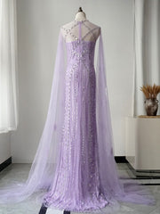 Luxury Mermaid Long Prom Dresses Gorgeous Full Beaded Long Evening Gown Formal Dresses FUE004|Selinadress