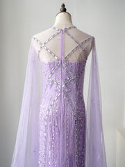 Luxury Mermaid Long Prom Dresses Gorgeous Full Beaded Long Evening Gown Formal Dresses FUE004|Selinadress