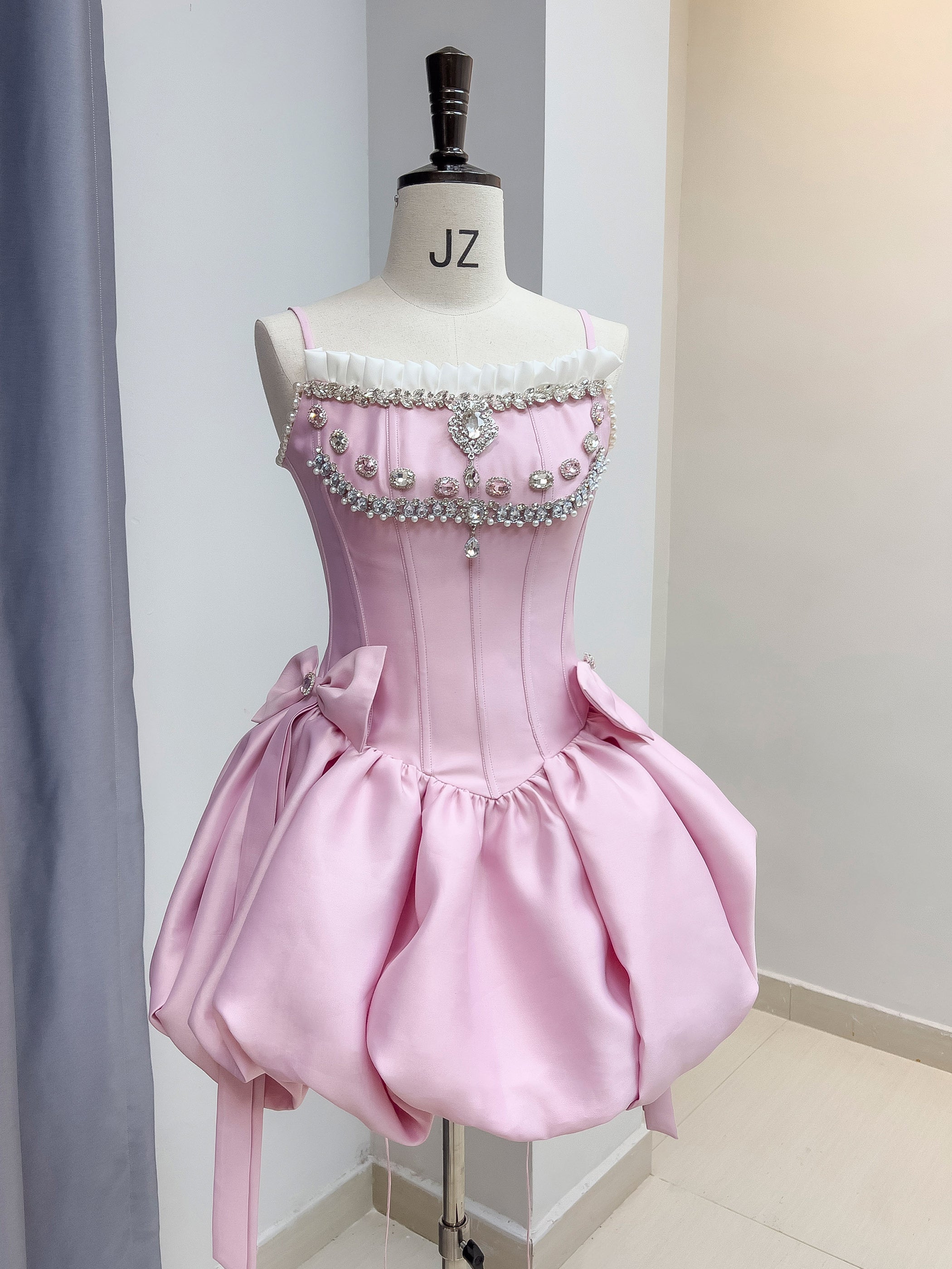 Pink Cute Short Prom Dress Elegant Homecoming Dresses #lko021 SELINADRESS Pink Cute Short Prom Dress Elegant Homecoming Dresses #lko021 SELINADRESS