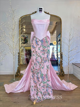 Sheath/Column Pink Prom Dresses With Oversized Bow Elegant Evening Dresses SEA302|Seinadress