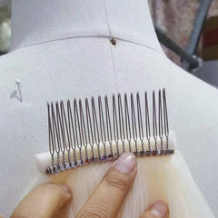 Charming Tulle Lace Applique Chapel Veils Long Wedding Veil V19