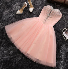 Homecoming Dress Cheap Tulle Sequins Short Prom Dress Party Dress JK034