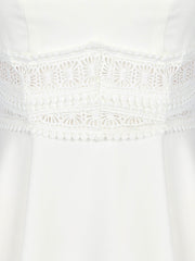 Sexy White Homecoming Dress Spaghetti Straps Lace Short Prom Dress Party Dress JK419