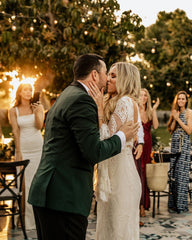 Sheath/Column Long Sleeve Wedding Dresses Boho Country Bridal Dresses SEW054