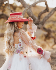 A-line Long Puff Sleeve Photography Costumes Prom Dress Wedding Gown with 3D Floral JKSS501|Selinadress