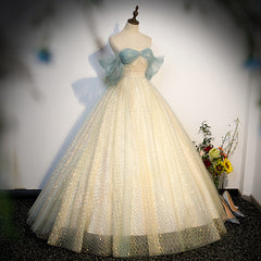 Chic Off-the-shoulder Ball Gown Sweetheart Elegant Princess Dress Evening Dress #LOP282|Selinadress