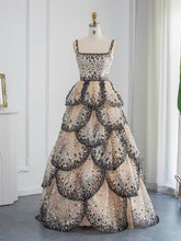 Luxury A-line Square Beaded Prom Dress Evening Gowns #OPS007|Selinadress