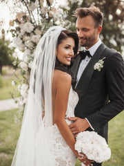 Mermaid See Through Boho Lace Wedding Dresses Cheap Bridal Gowns MHL145|Selinadress