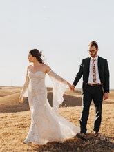 mermaid-sweetheart-boho-lace-wedding-dresses-long-sleeve-rustic-wedding-gown-bridal-dress-jkss517|Selinadress