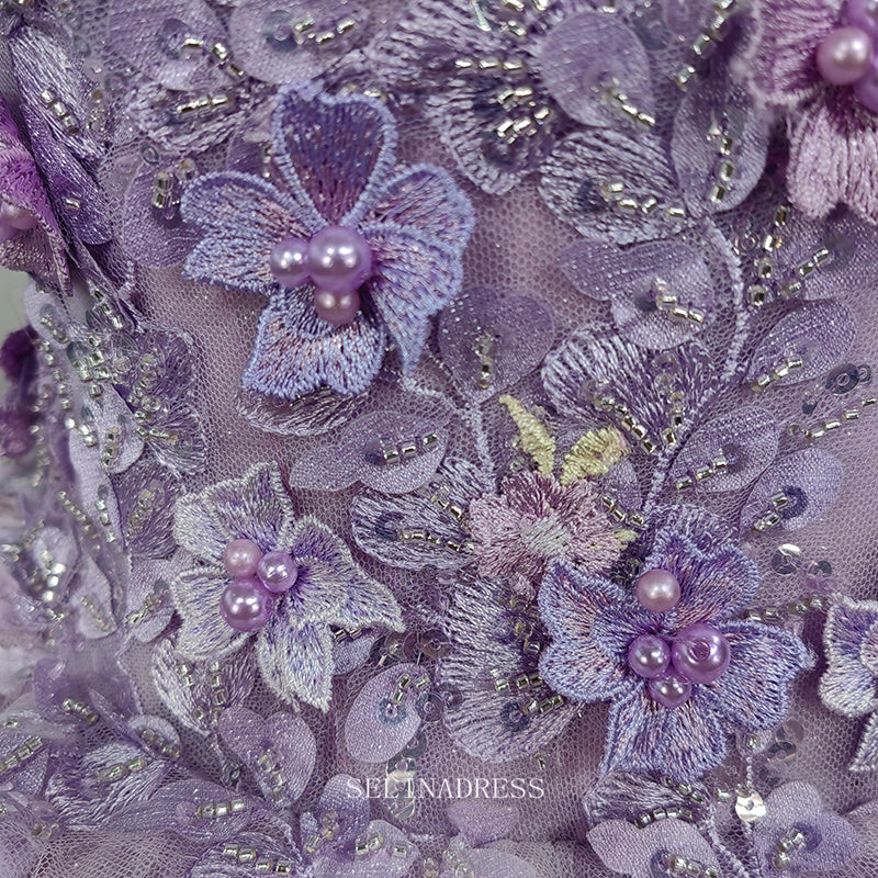 New Lipsy Lilac Purple Floral Lace Dress Sz UK 10 regular