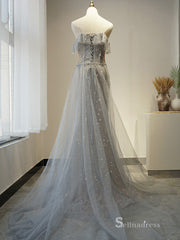 Selinadress Mermiad Luxury Strapless Sparkly Prom Dress Formal Evening Gowns SC054