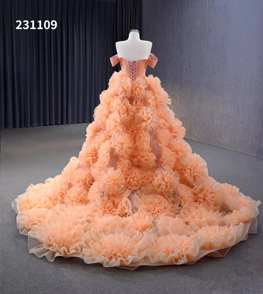 orange sweet 16 dress Orange Shiny Quinceanera Dresses Off Shoulder Ball Gown Sweet 16 Dress Applique