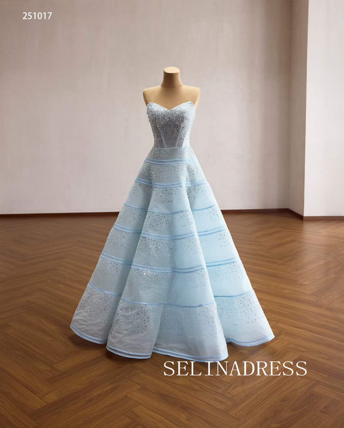 Glamorous Red Sequined Evening Gown with Sweetheart Neckline Quincess Dresses 251017|Selinadress