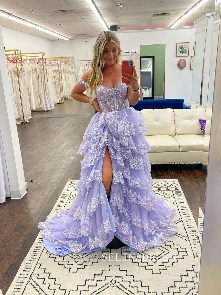 Prom Dress Bealls Long Dresses A-line Off The Sholder Glitter Tulle Ball Gowns Lace Long Prom Prom Dress Bealls Long Dresses A-line Off The Sholder Glitter Tulle Ball Gowns Lace Long Prom