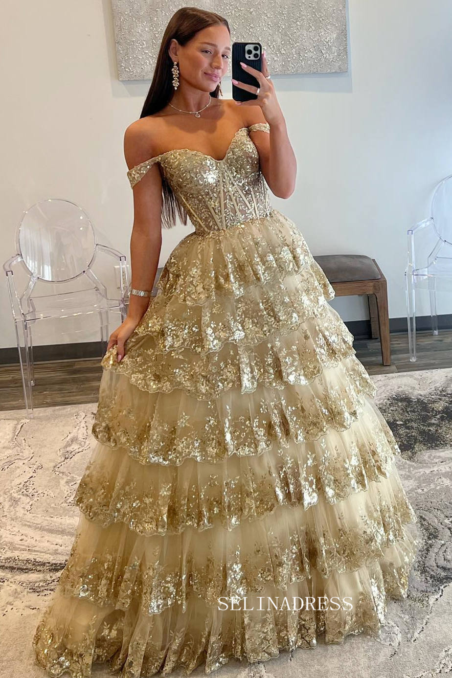 Cute long prom dresses shop