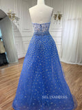 Luxury Sweetheart Beaded Prom Dress Overskirt High Quality Evening Gowns LA71796|Selinadress