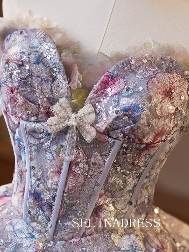 A-line Off-the-shoulder Homecoming Dress With Lace Floral Cocktail Dresses #ABC012|Selinadress