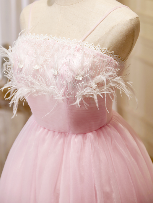A-line Spaghetti Straps Pink Short Prom Dress Juniors Cute Homecoming SELINADRESS A-line Spaghetti Straps Pink Short Prom Dress Juniors Cute Homecoming SELINADRESS