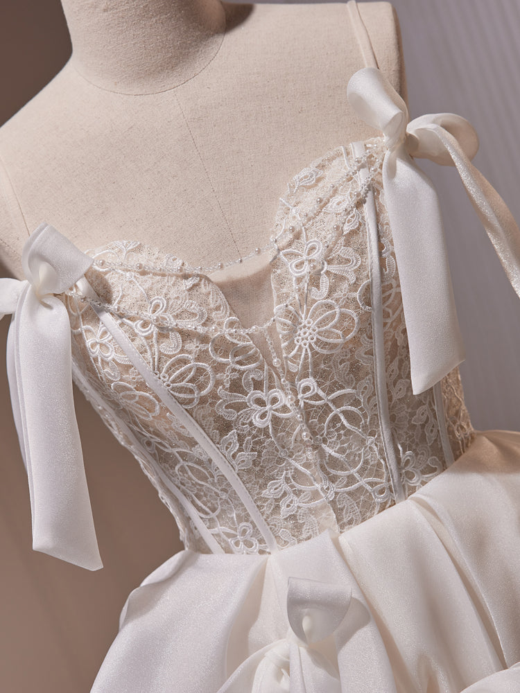 A-line Sweetheart White Homecoming Dress Cute Graduation Dress Short P SELINADRESS A-line Sweetheart White Homecoming Dress Cute Graduation Dress Short P SELINADRESS