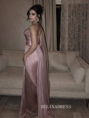 charming-sheath-column-sweetheart-pink-long-prom-dress-evening-dress-tkl718|Selinadress