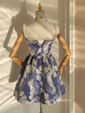 Chic A-line Elegant Short Mini Prom Dress With Pears Homecoming Graduation Dresses KTS040|Selinadress