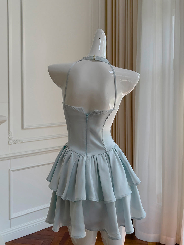 Chic Elegant Hand Made Flower Short Prom Dress Elegant Homecoming Dres SELINADRESS Chic Elegant Hand Made Flower Short Prom Dress Elegant Homecoming Dres SELINADRESS