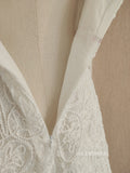 Chic French Lace Flower Short Prom Dress Beautiful White Homecoming Elegant Graduation Dresses KTS033|Selinadress