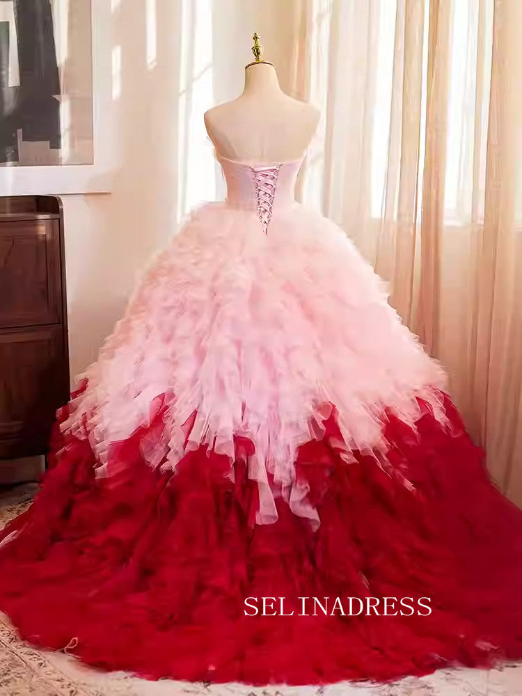 Sweetheart Ball Gown Princess Long Prom Dresses Gold Formal Gowns Evening Dress SED025 SELINADRESS Sweetheart Ball Gown Princess Long Prom Dresses Gold Formal Gowns Evening Dress SED025 SELINADRESS