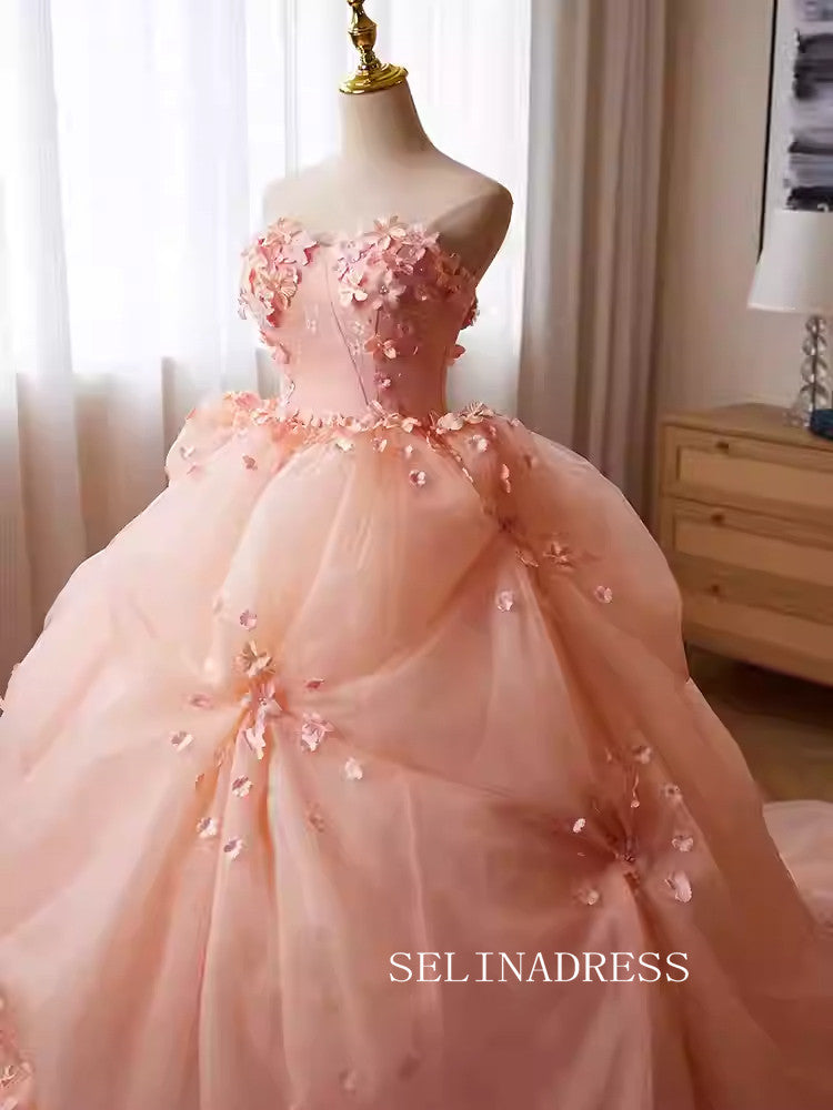 Sweetheart Ball Gown Princess Long Prom Dresses Gold Formal Gowns Evening Dress SED025 SELINADRESS Sweetheart Ball Gown Princess Long Prom Dresses Gold Formal Gowns Evening Dress SED025 SELINADRESS