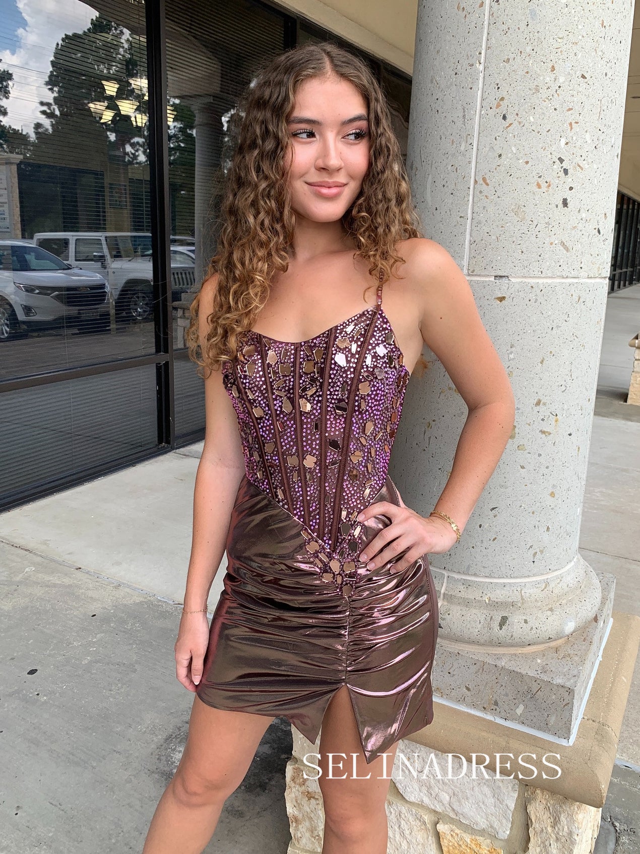 HOMECOMING DRESSES  tagged "EMBELLISHMENT_Beaded"  SELINADRESS