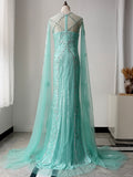 Luxury Mermaid Long Prom Dresses Gorgeous Full Beaded Long Evening Gown Formal Dresses FUE004|Selinadress