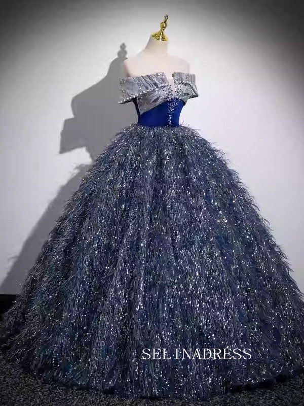 Sweetheart Ball Gown Princess Long Prom Dresses Gold Formal Gowns Evening Dress SED025 SELINADRESS Sweetheart Ball Gown Princess Long Prom Dresses Gold Formal Gowns Evening Dress SED025 SELINADRESS