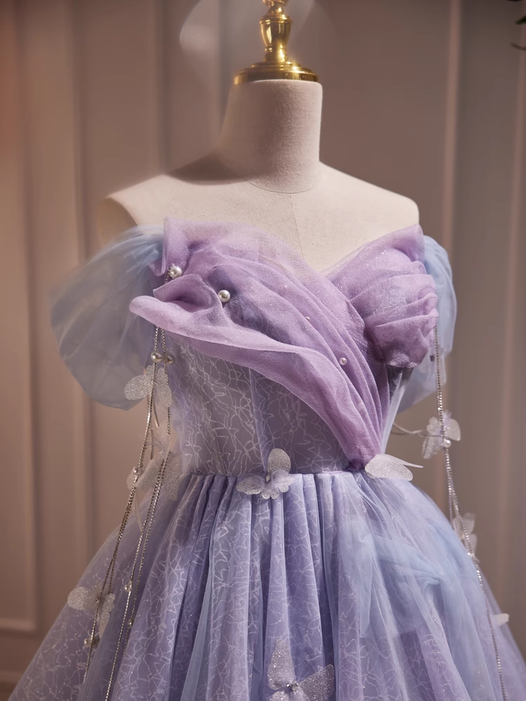 lilac short formal dresses Lilac Corset Back Short Homecoming Dress