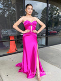 Chic Mermaid Sweetheart Long Prom Dresses Cheap Elegant Evening Dress sew0313|Selinadress
