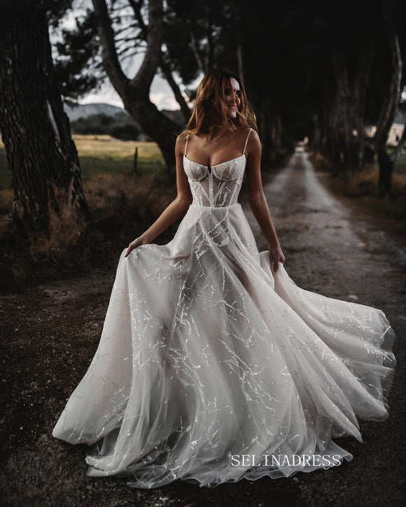 Crystal Mermaid Beaded Bridal Wedding Gown – TulleLux Bridal Crowns &  Accessories
