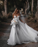 Shiny Glitter Vintage Wedding Dresses Sweetheart Lace Bride Dress Custom Made Wedding Gowns ASK004|Selinadress
