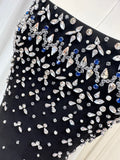 Strapless Black Short Prom Dress Elegant Satin Homecoming Dresses #lko020|Selinadress