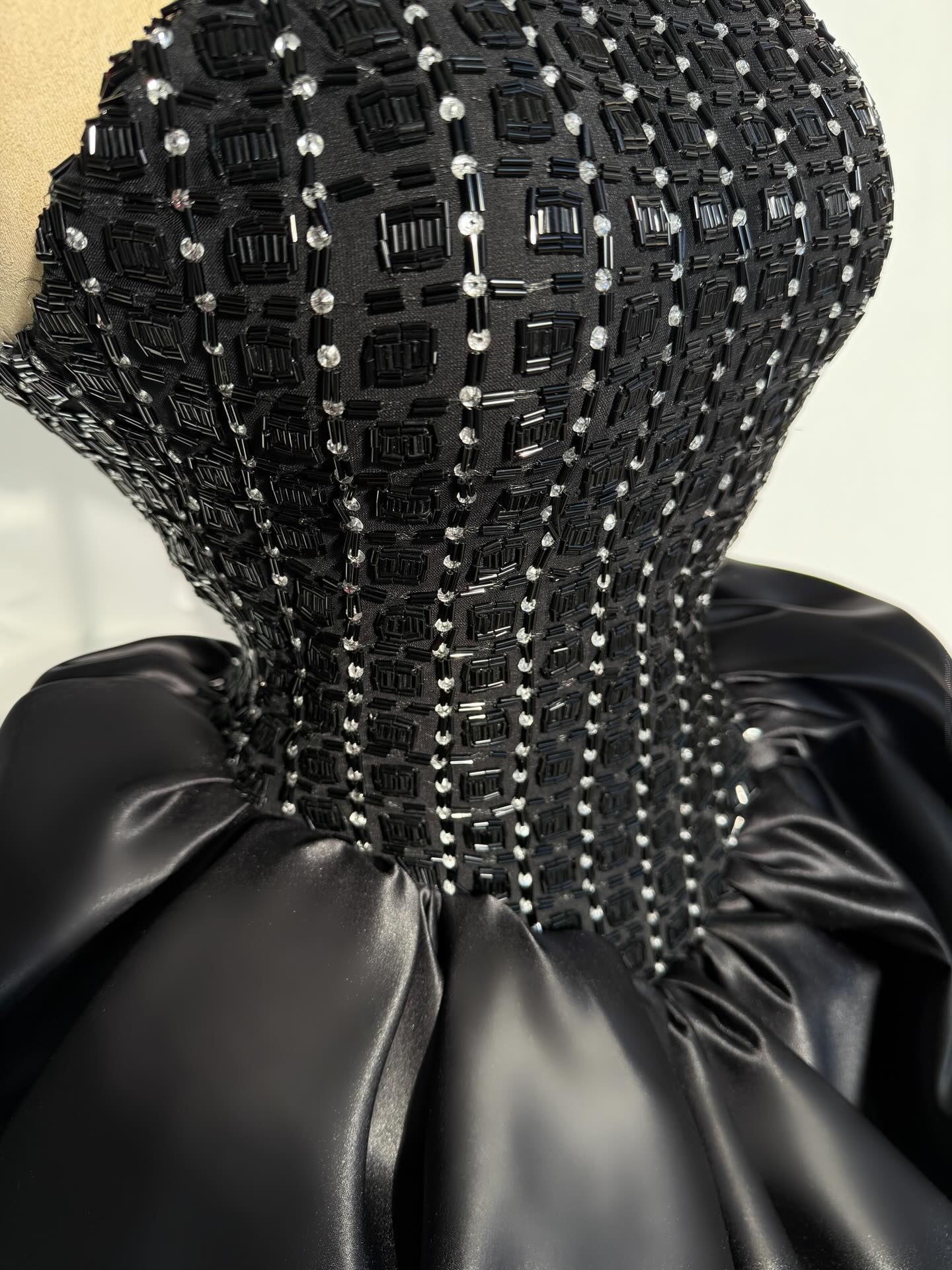 Black High Neck Short Prom Dress Homecoming Dress With Rhinestone # TKL684|Selinadress