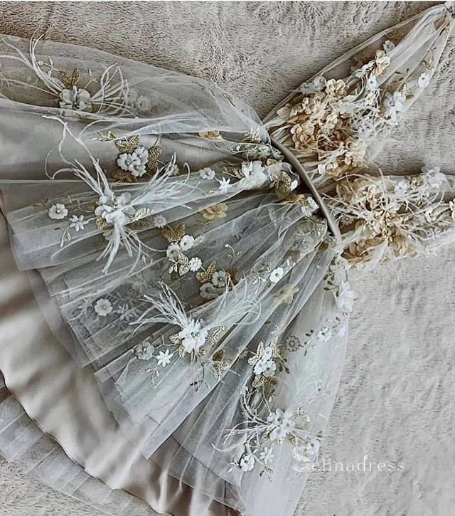 Feather Homecoming Dresses SELINADRESS Feather Homecoming Dresses SELINADRESS