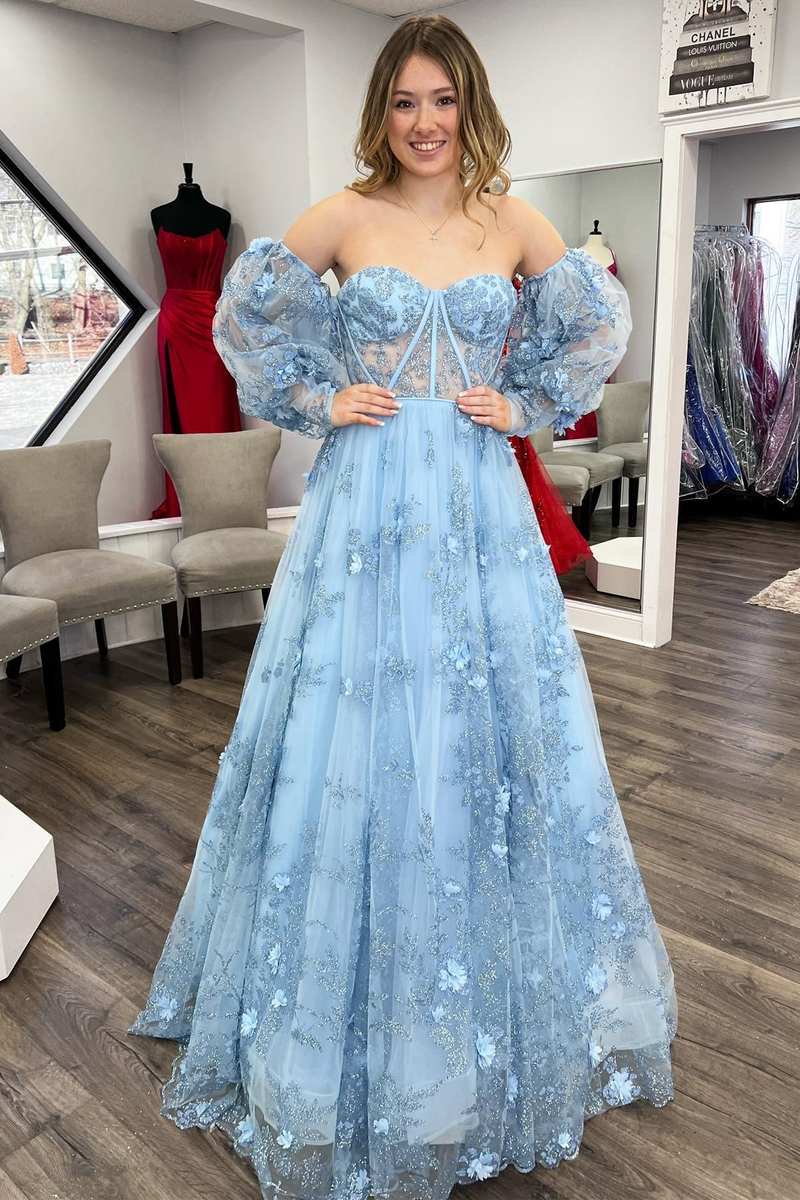 A-line Beautiful Sweetheart Long Prom Dress Pink Lace Evening Dress Fo SELINADRESS A-line Beautiful Sweetheart Long Prom Dress Pink Lace Evening Dress Fo SELINADRESS