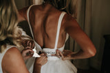 V neck Beach Wedding Dresses Rustic Beach Wedding Dresses SEW017