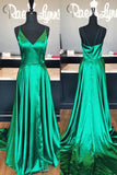 Simple Prom Dresses A-line Spaghetti Straps Cheap Prom Dress/Evening Dress SED393