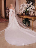Chic Sheath/Column Straps Satin White Cheap Wedding Dresses HKL0147|Selinadress