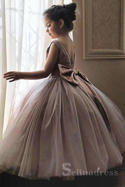 High-Low Bow-Back Sleeveless Asymmetric Dress – HAREM's Brides