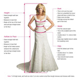 A-line Bateau 3/4 Sleeve Prom Dress Lace Boho Evening Dress AMY2593