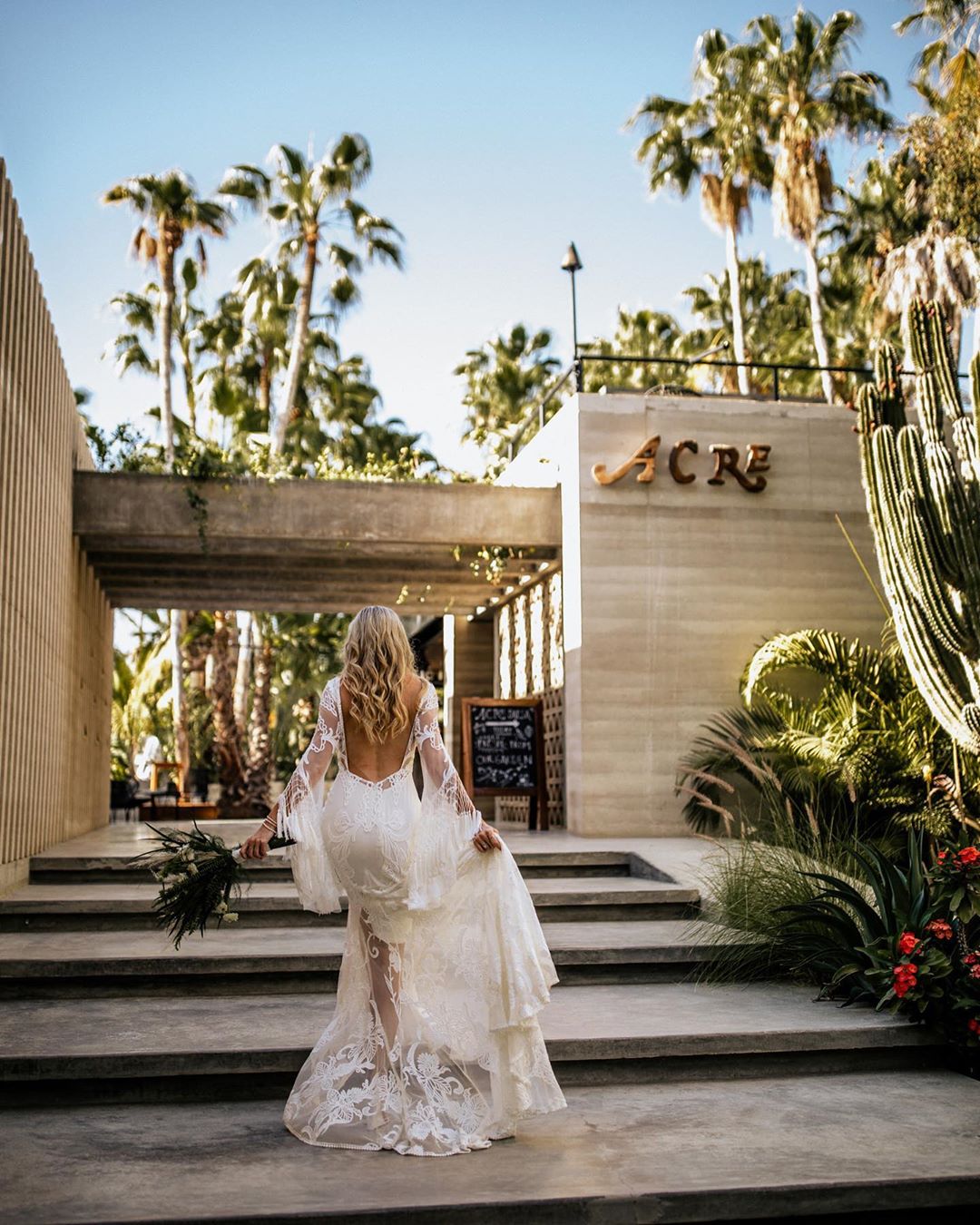 Sheath/Column Long Sleeve Wedding Dresses Boho Country Bridal Dresses SELINADRESS Sheath/Column Long Sleeve Wedding Dresses Boho Country Bridal Dresses SELINADRESS