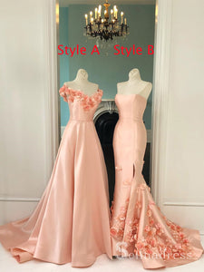 A-line Off-the-shoulder Long Prom Dresses Vintage Evening Gowns Formal Dresses SED027|Selinadress